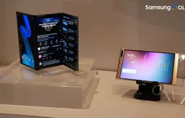 CES 2022: Samsung trình diễn máy tính bảng gập 3, smartphone màn hình cuộn