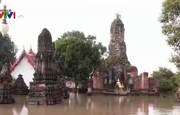 Nước lũ đe dọa các di tích lịch sử ở Thái Lan