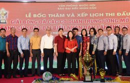 16 đội bóng tham dự Giải bóng đá các cơ quan Trung ương mở rộng năm 2022