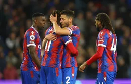 Đá sớm vòng 12 Ngoại hạng Anh: Crystal Palace đánh bại Wolves