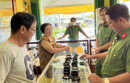 Kiên Giang: Tịch thu nhiều sản phẩm chế tác từ rùa biển buôn bán trái phép