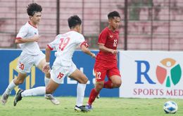 U17 Việt Nam vs U17 Đài Bắc Trung Hoa: 19h00 hôm nay, 5/10