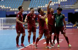 Thắng kịch tính Tajikistan, Thái Lan giành vé vào bán kết Futsal châu Á 2022