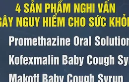 WHO cảnh báo 4 loại siro trị ho gây nguy hiểm cho sức khỏe