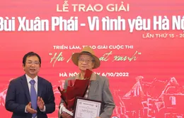 Đạo diễn Trần Văn Thủy giành Giải thưởng Lớn - Vì tình yêu Hà Nội