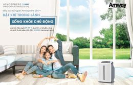 Sống khỏe chủ động với máy lọc không khí Atmosphere Mini™ từ Amway