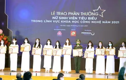 Công bố 20 thí sinh đạt giải thưởng Nữ sinh KHCN Việt Nam 2022