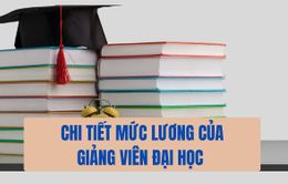 Chi tiết lương giảng viên đại học khi lương cơ sở tăng lên 1,8 triệu từ 1/7/2023