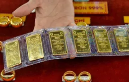 Giá vàng trong nước ngược chiều thế giới