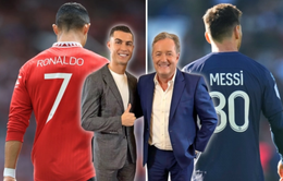 C.Ronaldo thừa nhận vui mừng vì đánh bại Messi một lần nữa