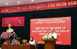 Chủ tịch nước Nguyễn Xuân Phúc tiếp xúc cử tri Thành phố Hồ Chí Minh