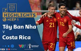 HIGHLIGHTS Hiệp 1 | ĐT Tây Ban Nha vs ĐT Costa Rica | Bảng E VCK FIFA World Cup Qatar 2022™