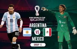 Argentina vs Mexico: Trận đấu của Messi và đồng đội | 2h00 ngày 27/11 trực tiếp trên VTV3 và VTV Cần Thơ