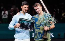 Thắng Novak Djokovic, Holger Rune vô địch Paris Masters