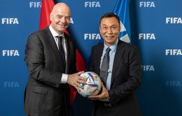 Chủ tịch FIFA chúc mừng VFF và hy vọng bóng đá Việt Nam tiếp tục thành công