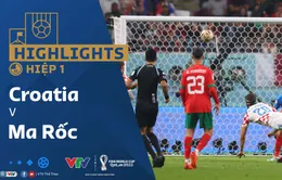 HIGHLIGHTS Hiệp 1 | ĐT Croatia vs ĐT Ma Rốc | Tranh hạng ba VCK FIFA World Cup Qatar 2022™