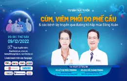 Tư vấn trực tuyến: “Cúm, viêm phổi do phế cầu và các bệnh lây truyền qua đường hô hấp Đông Xuân”