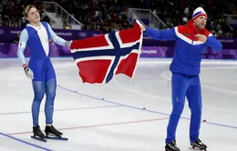 Olympic mùa đông Bắc Kinh | Đoàn thể thao Na Uy và Canada giành HCV trượt băng tốc độ