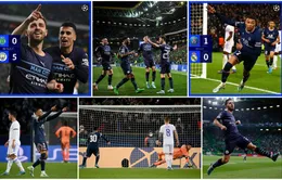 Kết quả vòng 1/8 UEFA Champions League hôm nay: PSG thắng tối thiểu Real Madrid, Man City thắng đậm Sporting