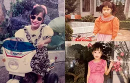 BTV Diệp Chi khoe ảnh sành điệu từ lúc bé