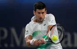 Novak Djokovic có khởi đầu thuận lợi tại Dubai Championship