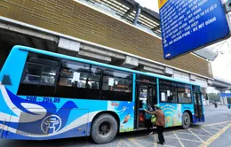 Xe bus Hà Nội hoạt động 100% công suất