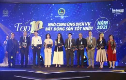 Meey Land lọt Top 10 nhà cung ứng dịch vụ Bất động sản tốt nhất năm 2021