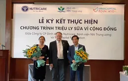 Chương trình “Triệu ly sữa vì cộng đồng” tiếp tục mở rộng