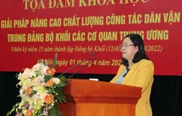 Nâng cao chất lượng công tác dân vận