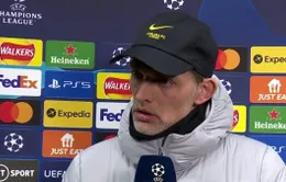 Thomas Tuchel tức giận trong buổi phỏng vấn sau trận đấu