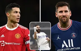 So sánh Benzema - Messi - CR7 ở tuổi 34 | Ai hơn ai?