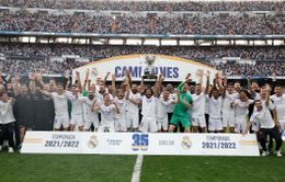 Real Madrid lần thứ 35 vô địch La Liga