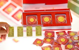 Giá vàng SJC chạm đáy 4 tháng