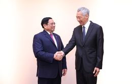 Thủ tướng Phạm Minh Chính gặp Thủ tướng Singapore