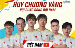 Việt Nam lần đầu giành HCV eSports ở SEA Games