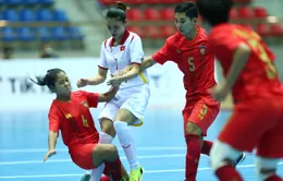 Đánh bại Myanmar, ĐT futsal nữ Việt Nam dẫn đầu BXH futsal nữ SEA Games 31