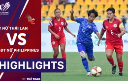 Highlights ĐT nữ Thái Lan 3-0 ĐT nữ Philippines (Bán kết bóng đá nữ SEA Games 31)