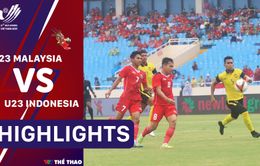 Highlights U23 Indonesia 1–1 (4-3 pen) U23 Malaysia | Tranh huy chương đồng bóng đá nam SEA Games 31