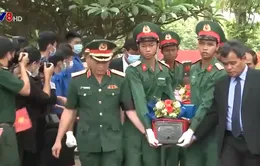 Truy điệu và an táng Liệt sỹ Việt Nam hy sinh tại Campuchia