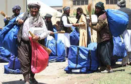 Mưa lớn gây lũ lụt ở Afghanistan khiến hàng chục người thiệt mạng, phá hủy hàng trăm ngôi nhà