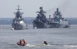 Nga tập trận hải quân trên biển Baltic