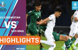HIGHLIGHTS U23 Uzbekistan vs U23 Iraq | Kịch tính màn luân lưu | Tứ kết AFC U23 Asian Cup 2022