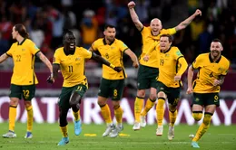 Thắng kịch tính trên loạt luân lưu, Australia giành vé dự World Cup 2022