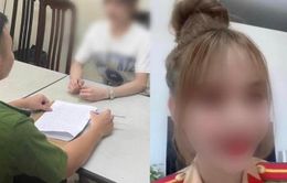 Công an Hà Nội xử lý người phụ nữ mặc quần áo công an đăng Tiktok câu "like"