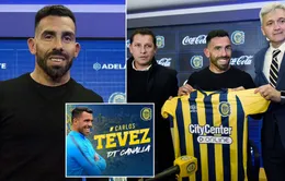 Carlos Tevez bắt đầu sự nghiệp HLV ngay sau khi giải nghệ