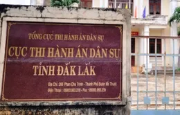 Kỷ luật cảnh cáo nguyên Cục trưởng Thi hành án dân sự tỉnh Đắk Lắk