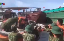 Quảng Nam: Va chạm tàu trên biển, nhiều người thương vong