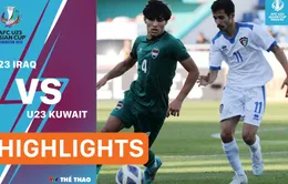 Highlights U23 IRAQ vs U23 KUWAIT | Ngược dòng ngoạn mục vào tứ kết