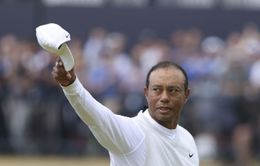 Tiger Woods chia tay The Open Championship trong nước mắt