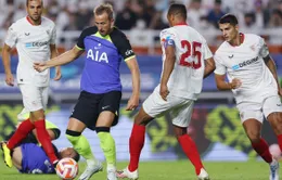 Tottenham bị Sevilla cầm hòa ở trận giao hữu